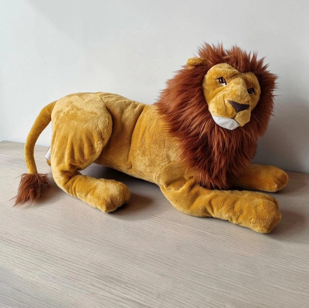 Ikea djungelskog lion leeuw knuffel, Ophalen of Verzenden