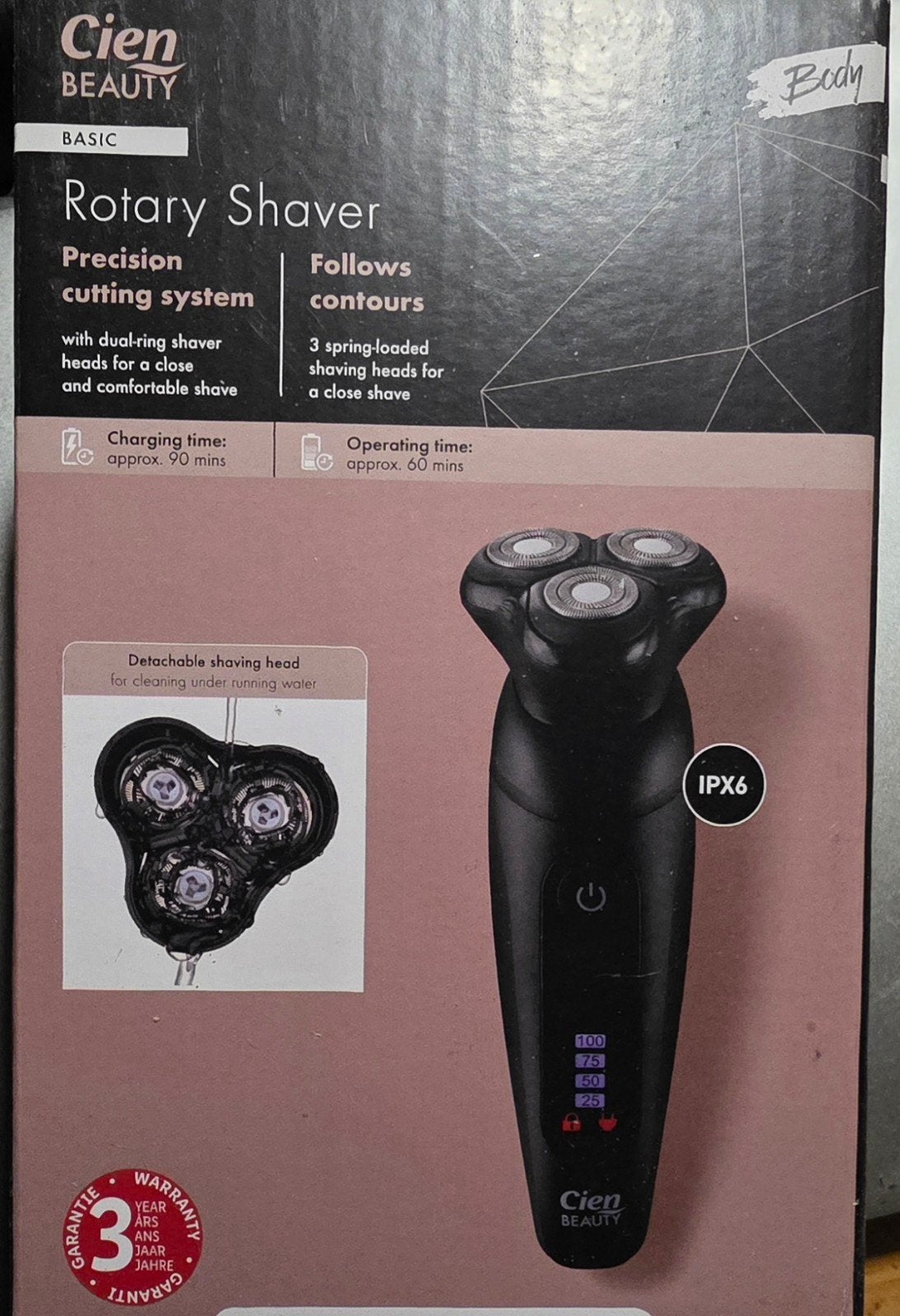 Cien Beauty Rotary Shaver - Nieuw in verzegelde doos, Verzenden, Nieuw, Scheren en Epileren