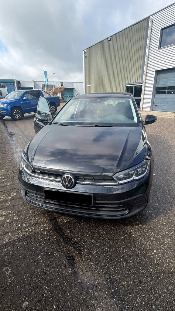 Volkswagen Polo 1.0 TSI 95pk Dsg-7 2023 Zwart, Stof, 95 pk, Zwart, Bedrijf