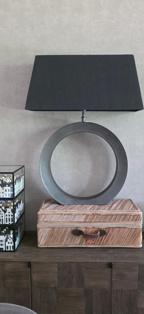 Riviera Maison Berlin lampbase en lampshade, Ophalen of Verzenden, Zo goed als nieuw, Minder dan 50 cm
