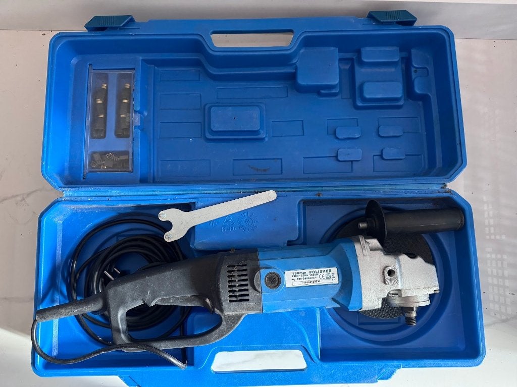 Riwax polijstmachine 1300W, Ophalen of Verzenden, Zo goed als nieuw