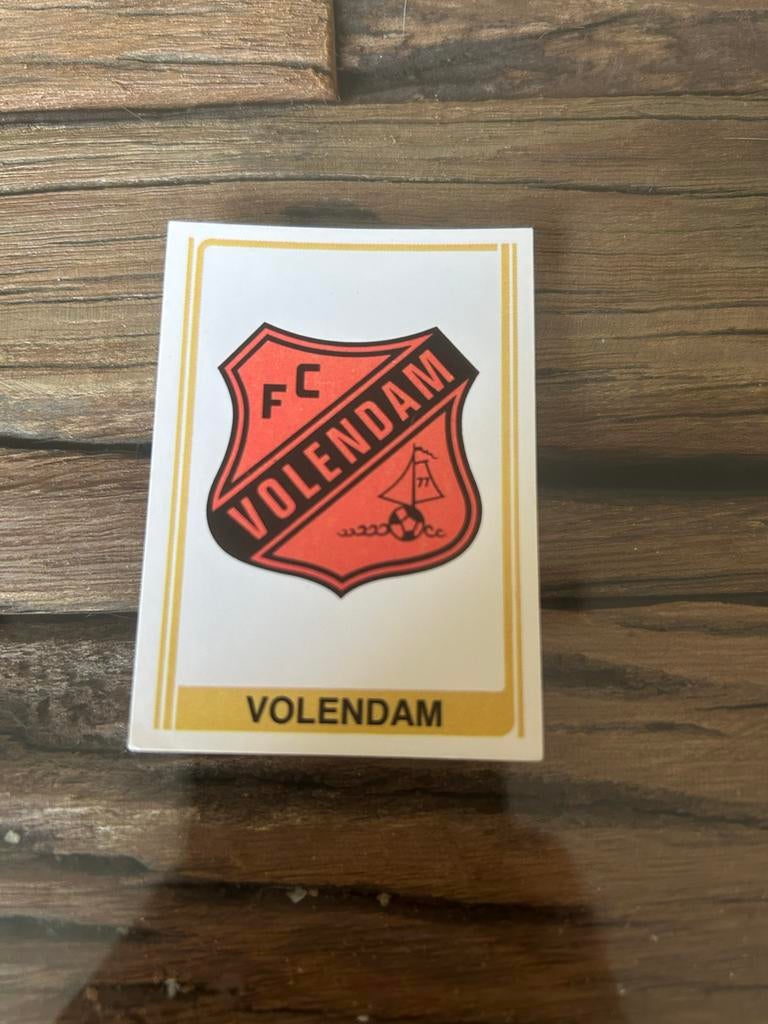 Panini Voetbal 79 Sticker FC Volendam #289, Ophalen of Verzenden, Zo goed als nieuw, Overige binnenlandse clubs, Poster, Plaatje of Sticker