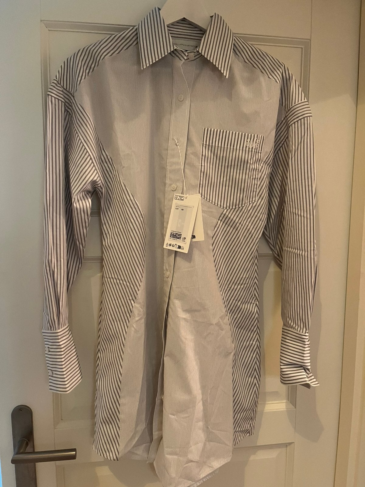 H&M x Stella McCartney Overhemdjurk van popeline XS Nieuw, Kleding | Dames, Ophalen of Verzenden, Nieuw, Maat 34 (XS) of kleiner
