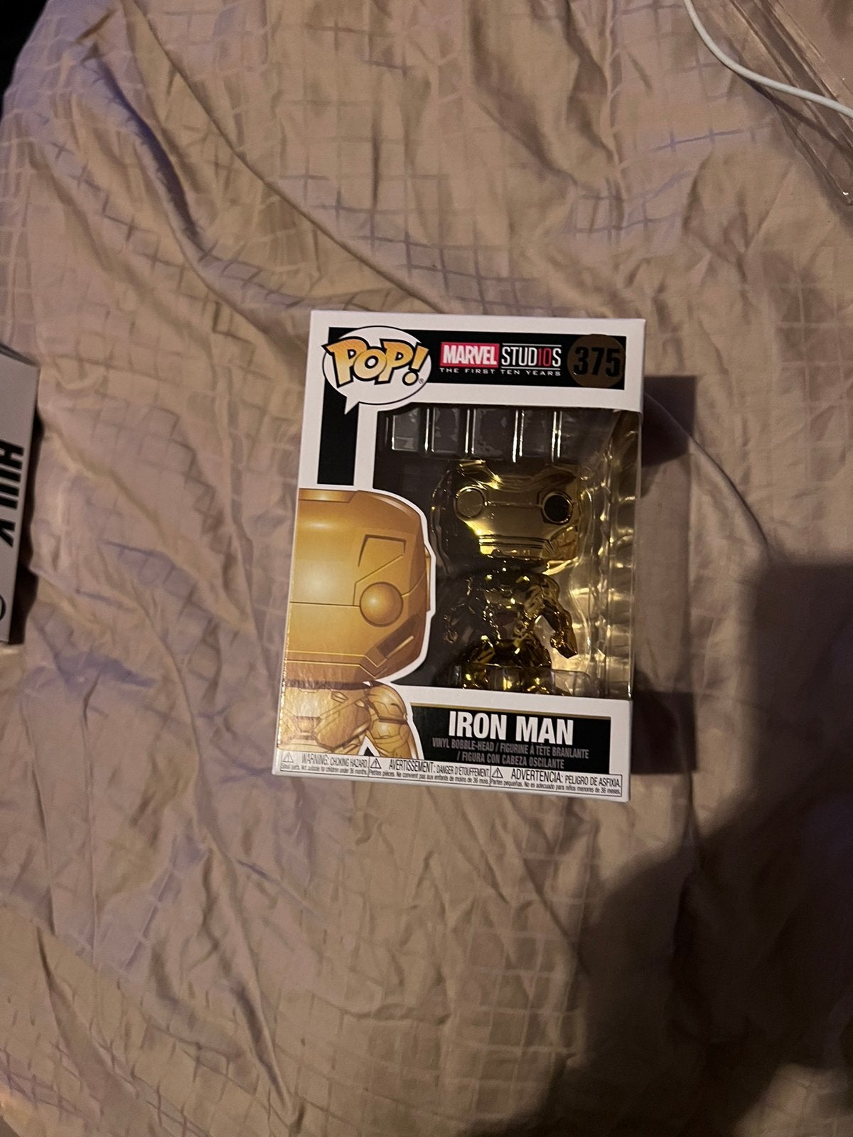 Iron man funko pop chrome, Ophalen of Verzenden, Zo goed als nieuw