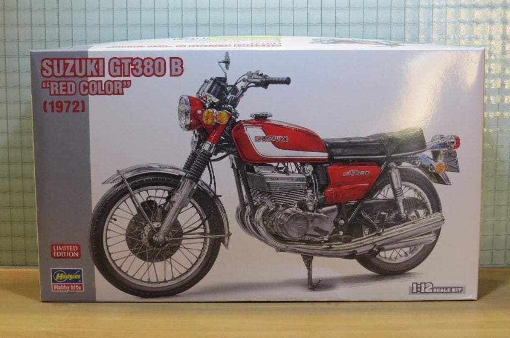 Suzuki GT380 1972 1:12 bouwdoos 21756, Overige merken, MayCheong, Nieuw, Ophalen of Verzenden