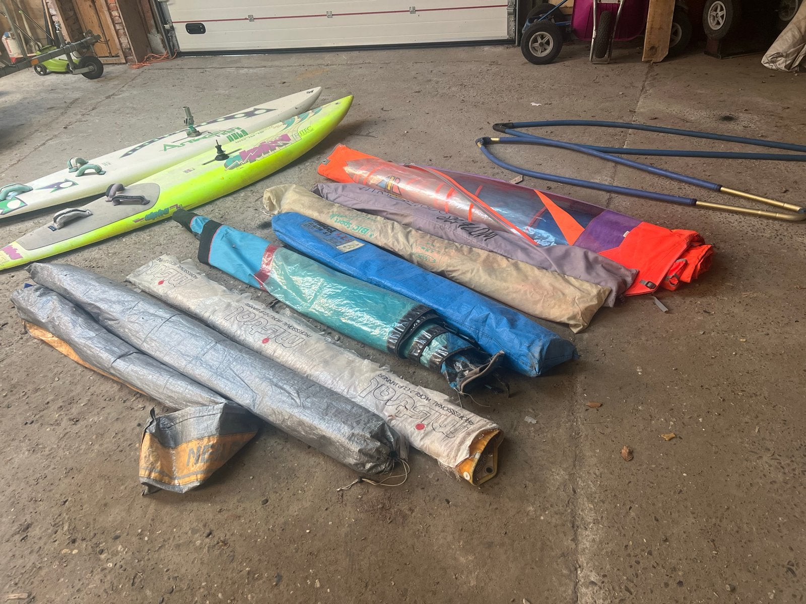Wind surfplanken en zeilen, Ophalen of Verzenden