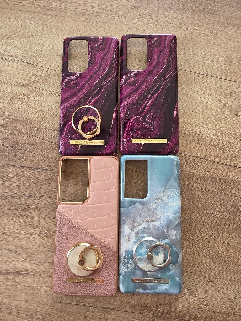 IDEAL of Sweden telefoonhoesjes Samsung Galaxy S21 Ultra, Verzenden, Zo goed als nieuw, Overige modellen, Frontje of Cover