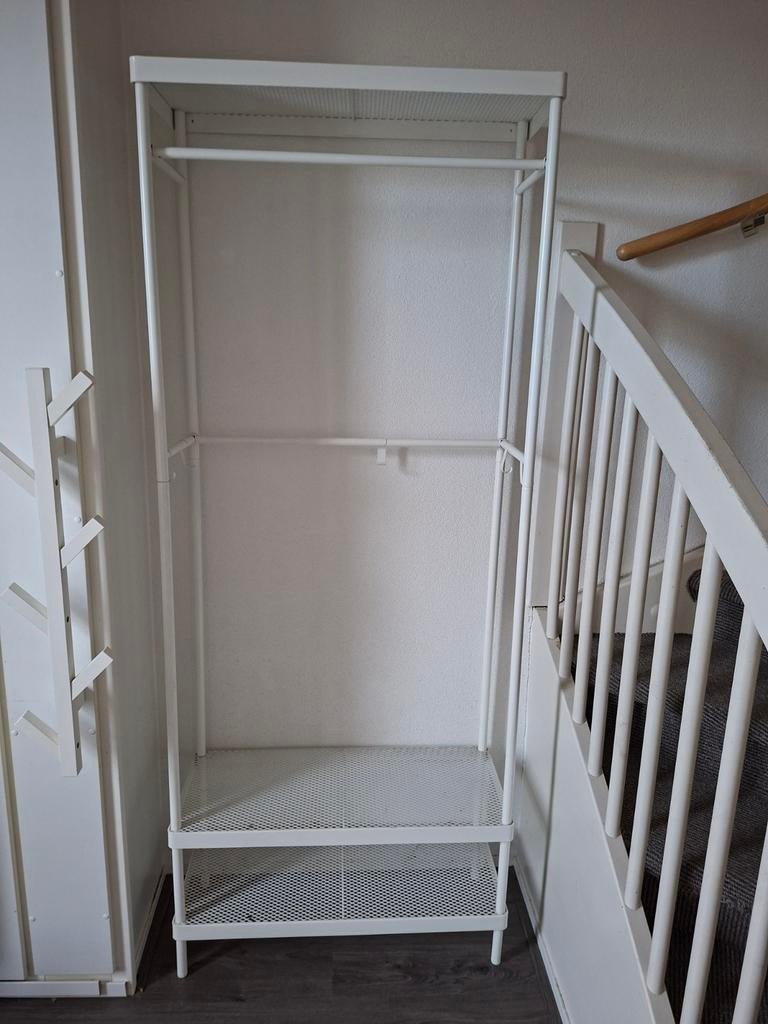 Ikea Kapstok - Wit Metaal, Ophalen, Gebruikt, Metaal, Staande kapstok
