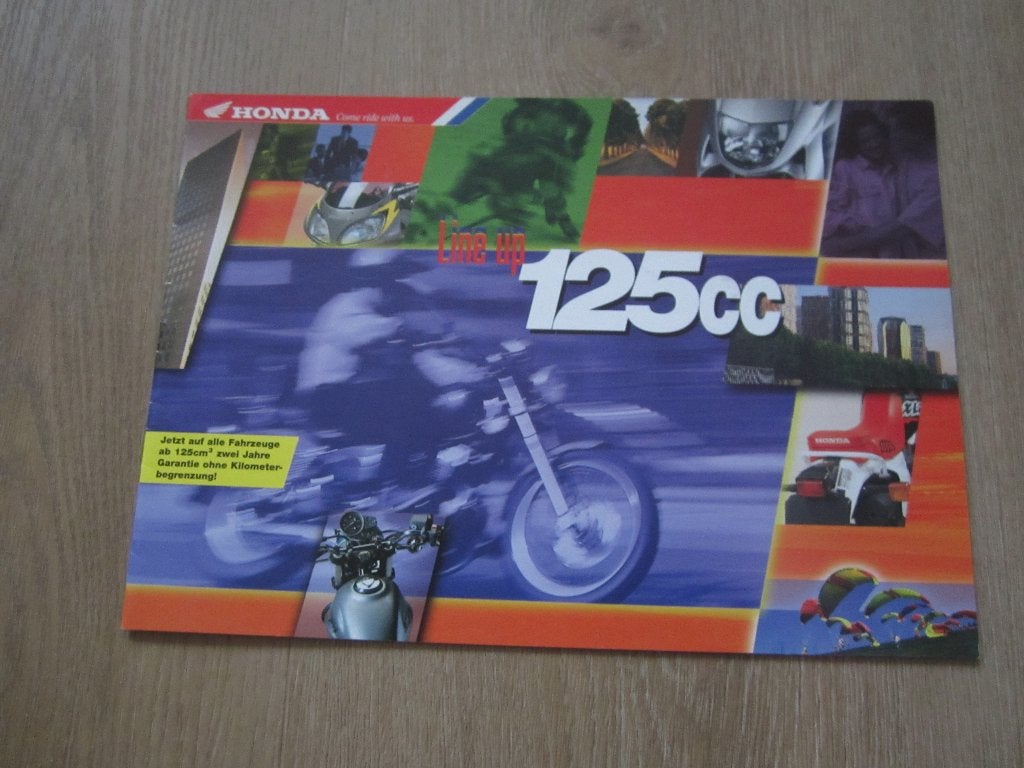 Honda o.a. NSR 125 R / XLR 125 R / City Fly folder 2000 ?, Ophalen of Verzenden, Honda