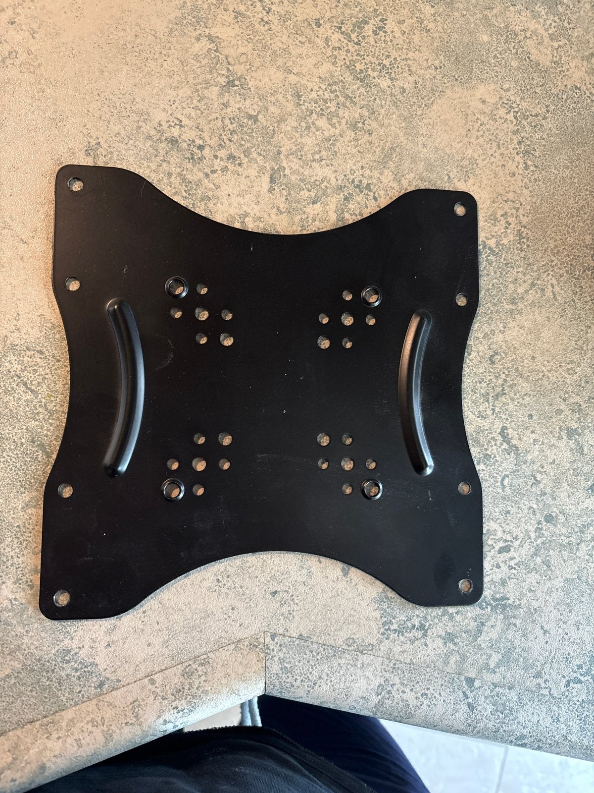 VESA TV Beugel Adapter Plaat - Zwart, Ophalen of Verzenden, Gebruikt