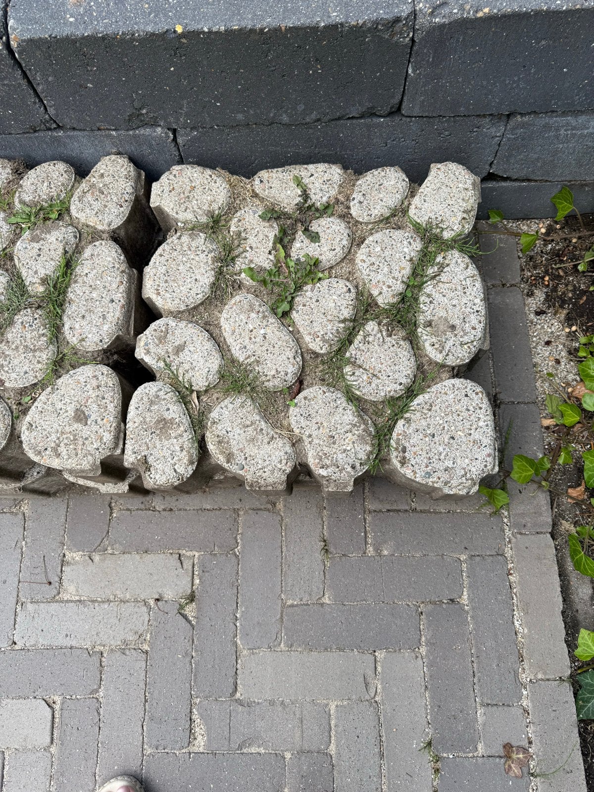 Betonnen grasdallen / grindplaten, Gebruikt, Overige typen, Ophalen of Verzenden, Minder dan 5 m²