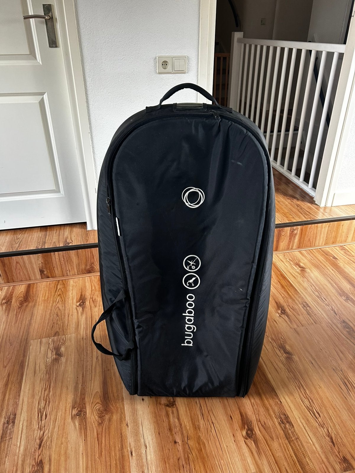Bugaboo Transporttas voor Kinderwagen - Zwart, Kinderen en Baby's, Kinderwagens en Combinaties, Ophalen, Gebruikt, Kinderwagen