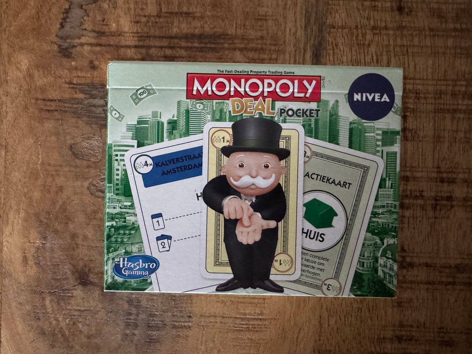 Nieuw Monopoly Deal Pocket kaartspel, Een of twee spelers, Ophalen of Verzenden, Nieuw