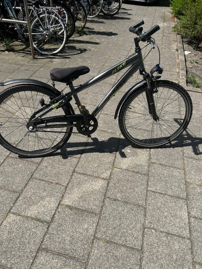 Flyke kinderfiets, Overige merken, Ophalen of Verzenden, Zo goed als nieuw, Terugtraprem