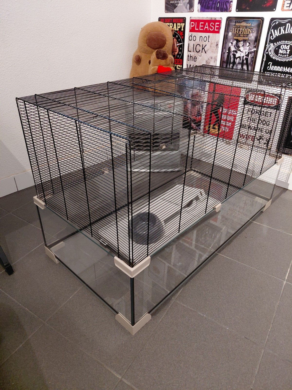 knaagdieren kooi, Ophalen