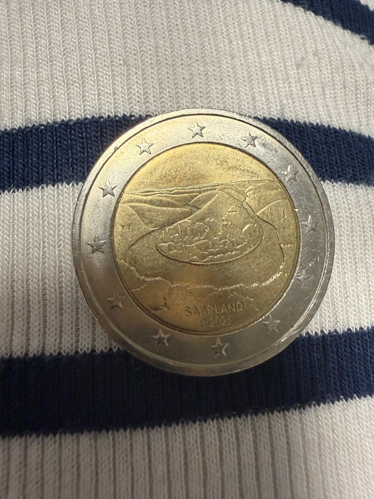 Zeldzame 2 Euro Saarland 2025 munt - Duitsland, Postzegels en Munten, Munten | Europa | Euromunten, Ophalen of Verzenden, Duitsland