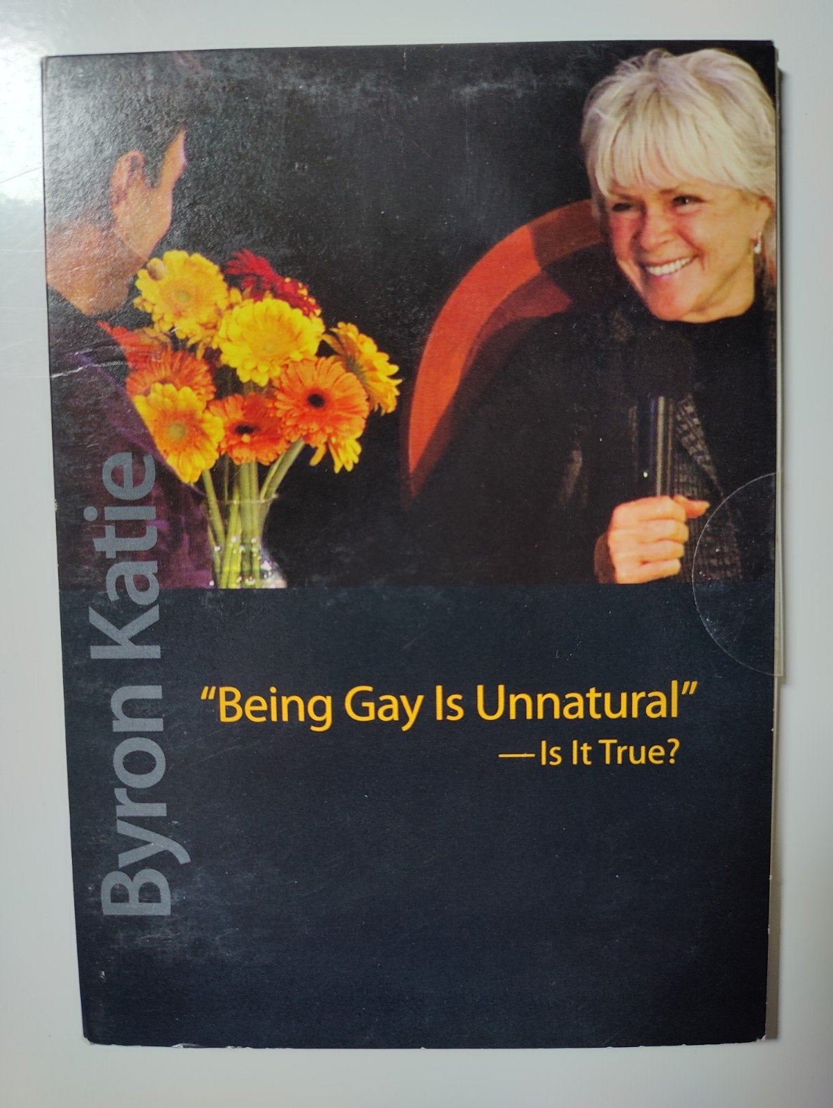 Byron Katie - "Being Gay Is Unnatural" - Is It True? (DVD), Alle leeftijden, Ophalen of Verzenden, Gebruikt