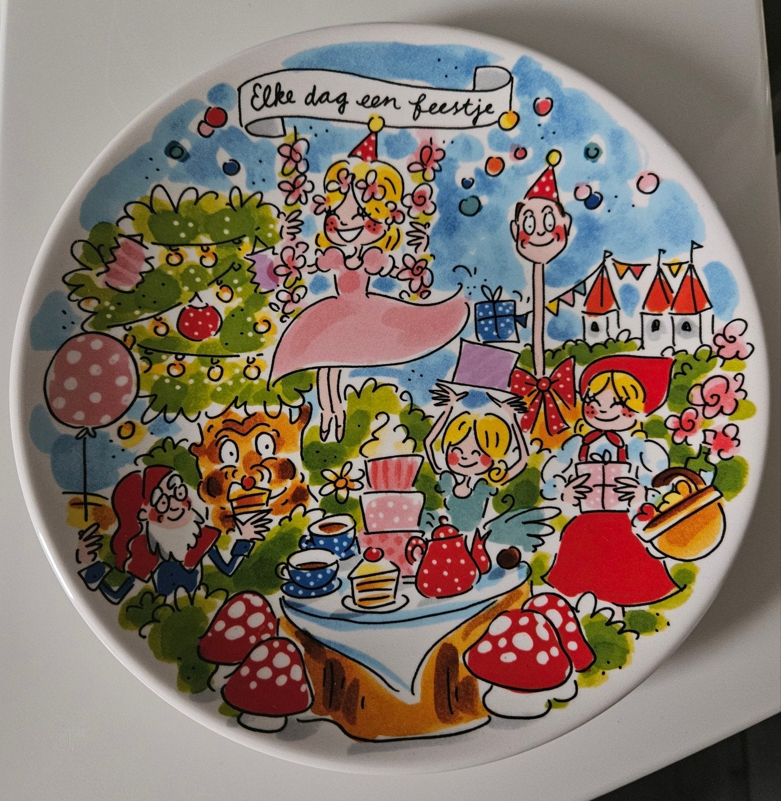 (NIEUW) BLOND AMSTERDAM BORD, Nieuw, Ophalen of Verzenden, Bord(en), Aardewerk