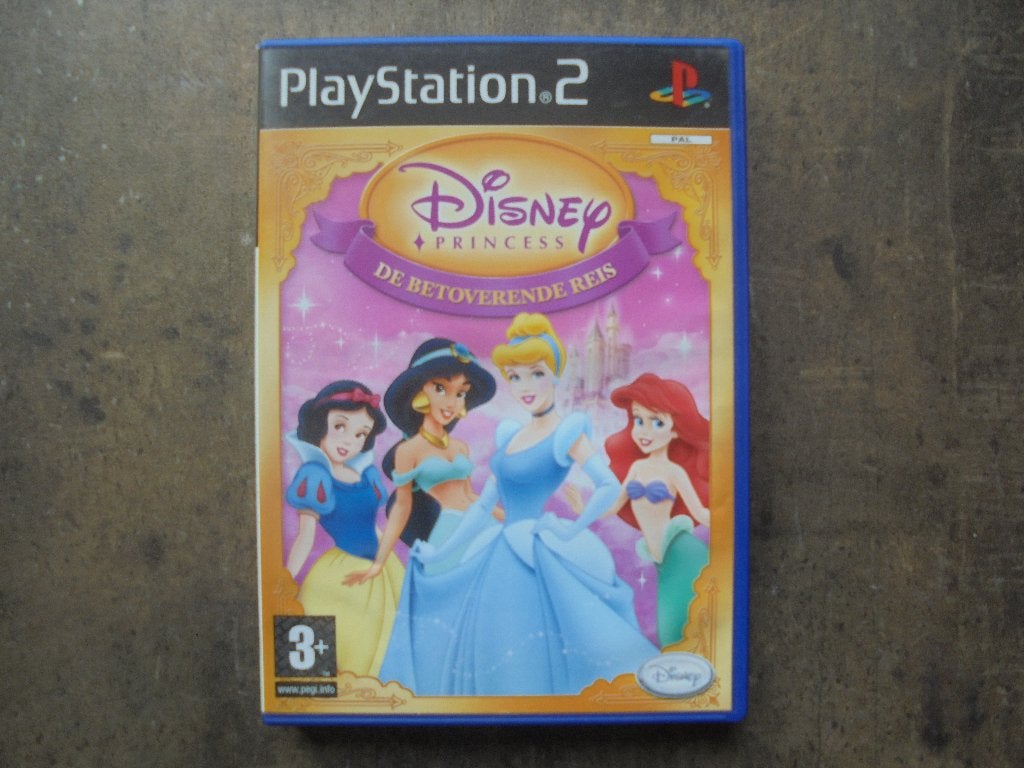 Disney Princess De Betoverende Reis voor PS2 (zie foto's), Spelcomputers en Games, Avontuur en Actie, Gebruikt, 1 speler, Ophalen of Verzenden