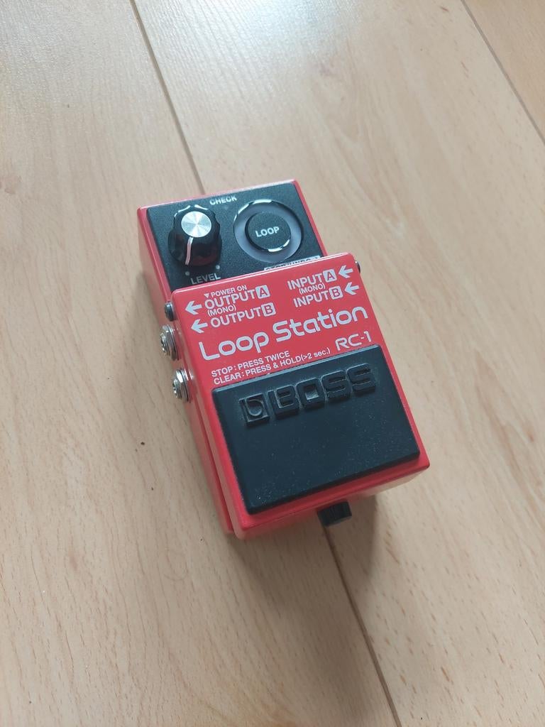 BOSS RC-1 Loop Station incl. kabel, Muziek en Instrumenten, Effecten, Ophalen of Verzenden, Zo goed als nieuw, Overige typen