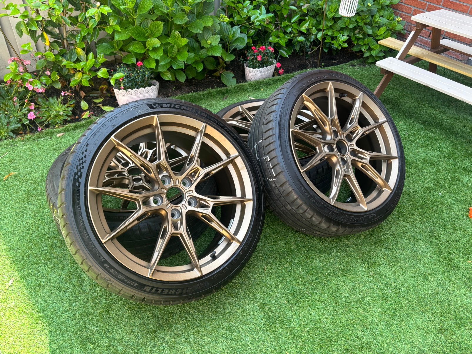 Nieuwe 18 inch velgen Michelin Banden Audi A3 VW Golf Seat, Ophalen, 18 inch, Banden en Velgen, Nieuw