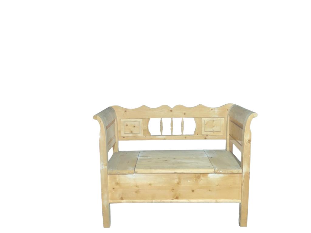 Klepbank blank 120 cm 3 spijlen, Tuin en Terras, Ophalen of Verzenden, Nieuw
