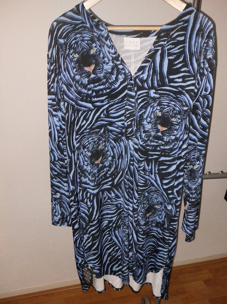 Super gave Tuniek-blouse TIGER YOEK, Kleding | Dames, Grote Maten, Yoek, Blouse of Tuniek, Nieuw, Meerkleurig