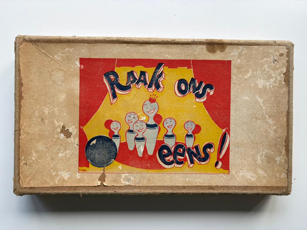 Raak ons eens! Antiek Nederlands kegelspel ca. 1910, Ophalen of Verzenden