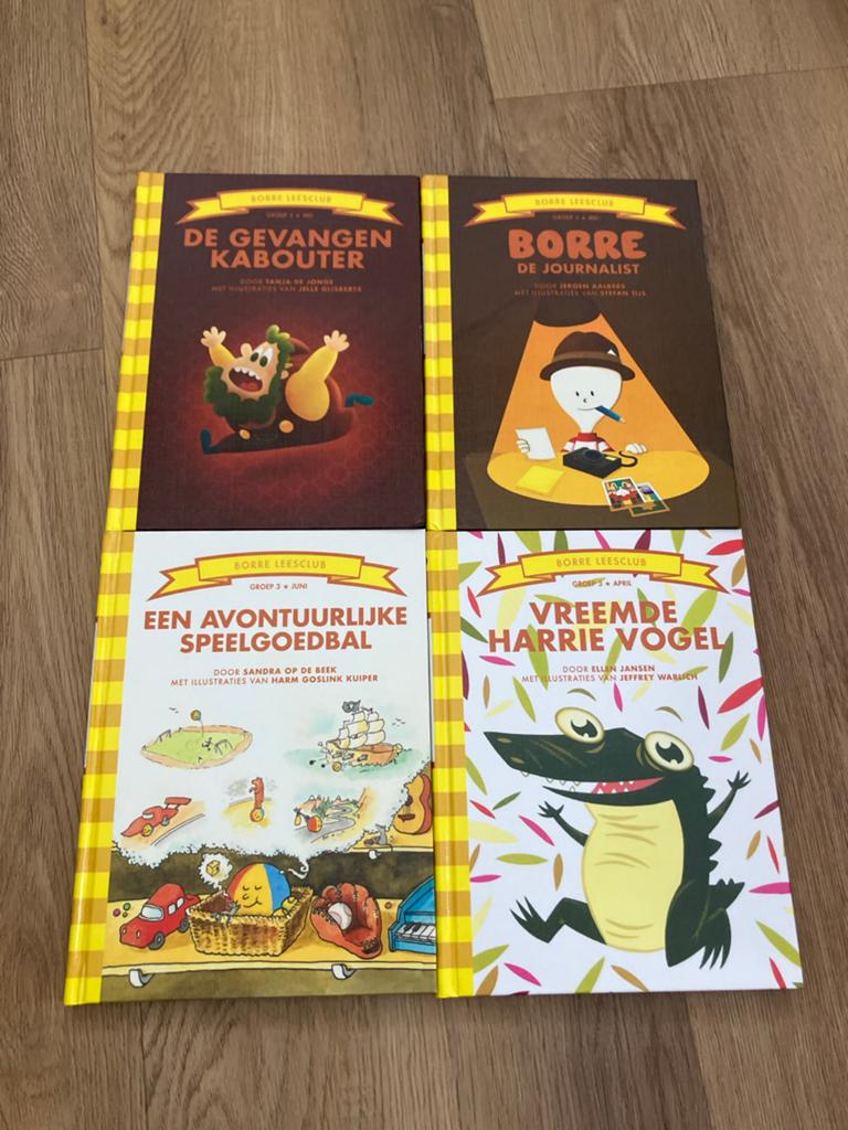 Borre Leesclub Boeken - 4-delige set, Ophalen of Verzenden, Nieuw, Fictie algemeen