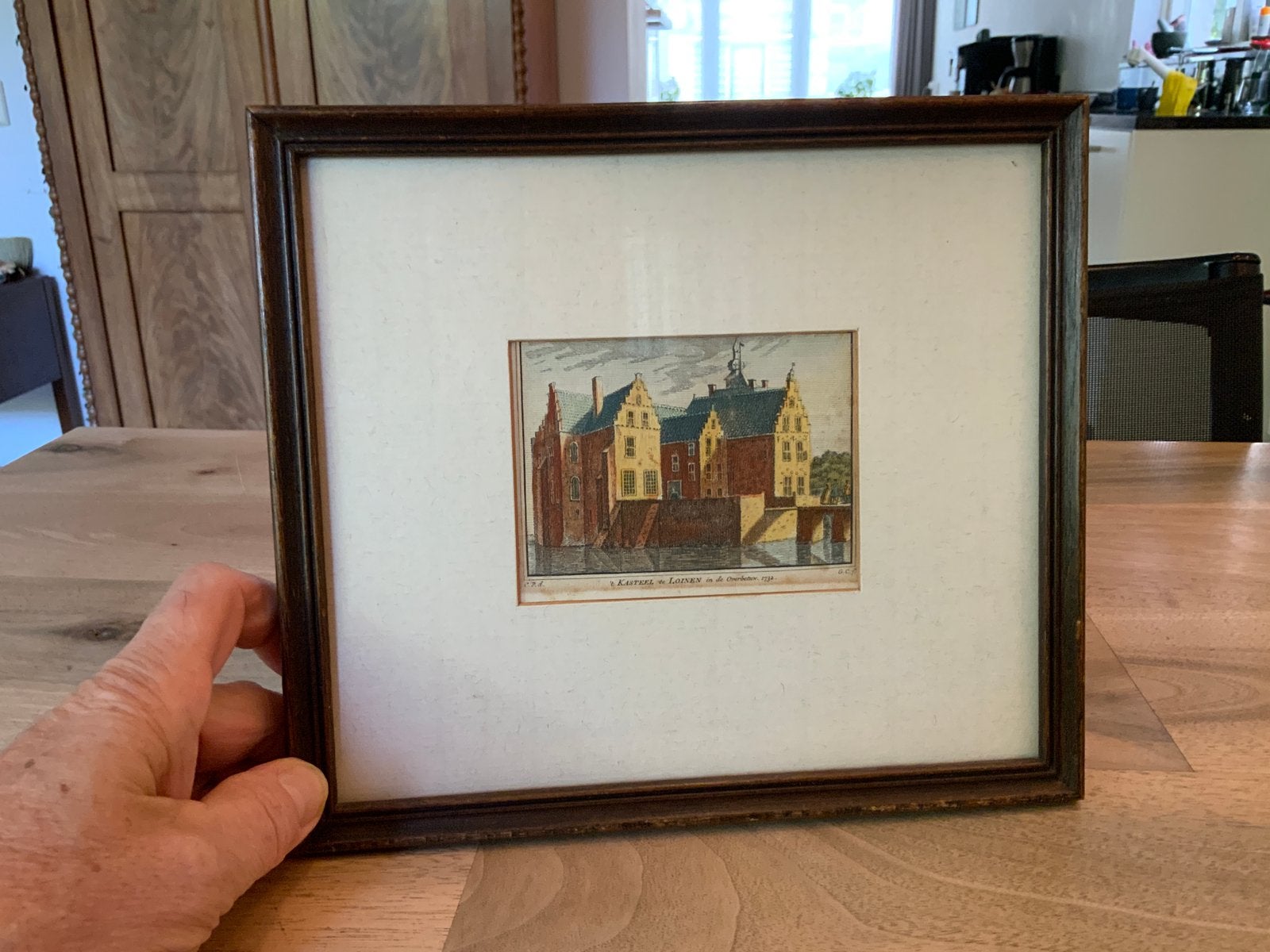Afbeelding Kasteel Loinen, Verzenden, Zeefdruk