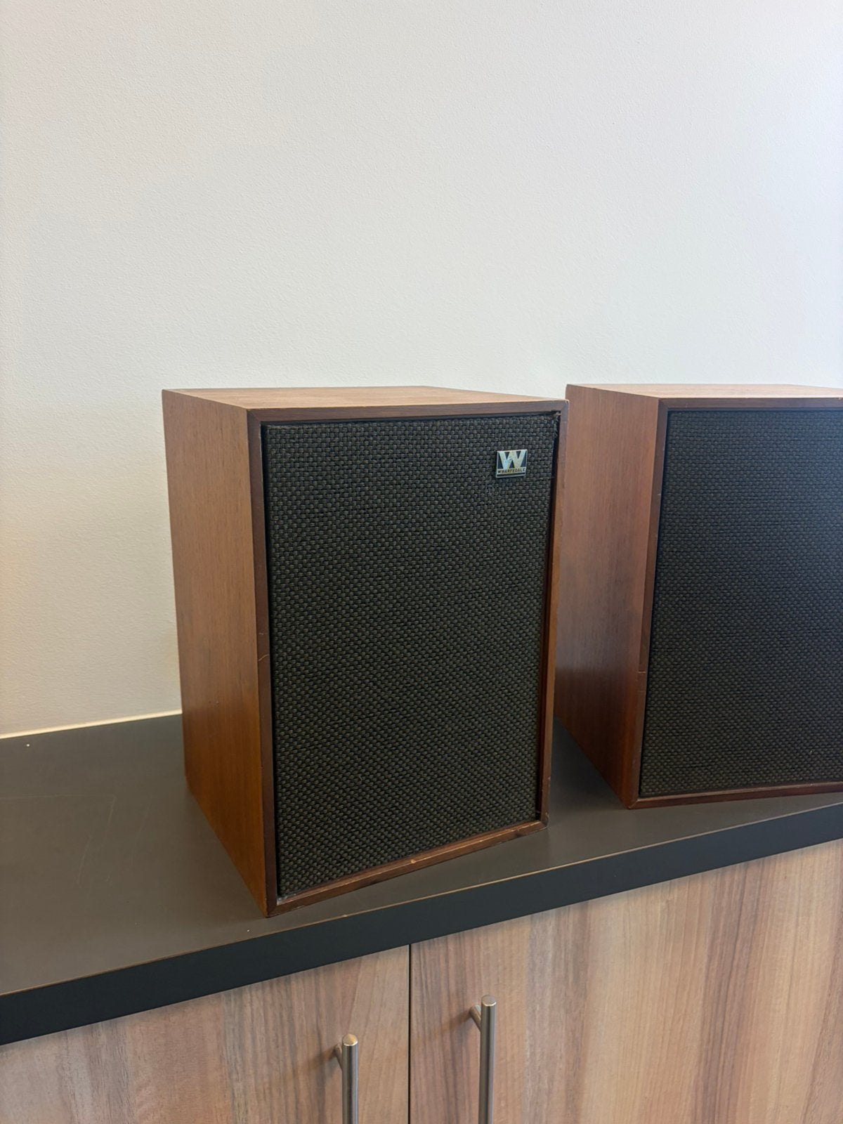Wharfedale Denton 2 luidsprekers, Ophalen of Verzenden, Zo goed als nieuw, Minder dan 60 watt, Overige merken