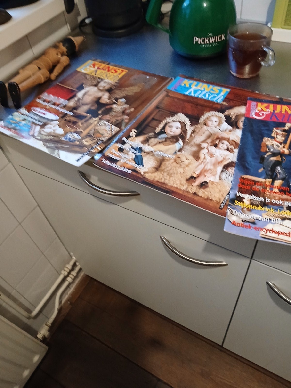 kunst en kitsch  tijdschriften 6x, Ophalen of Verzenden