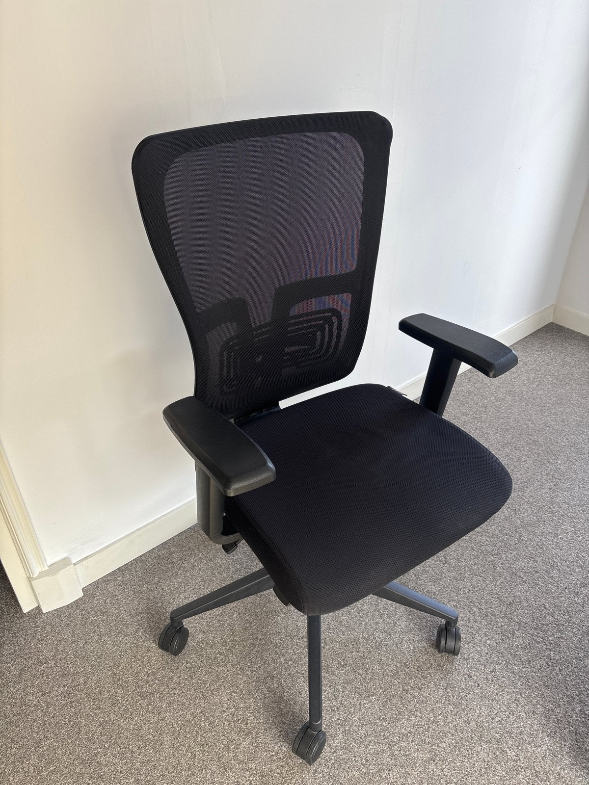 Schaffenburg Bureaustoel - Ergonomisch en Comfortabel, Ophalen, Zwart, Zo goed als nieuw, Bureaustoel