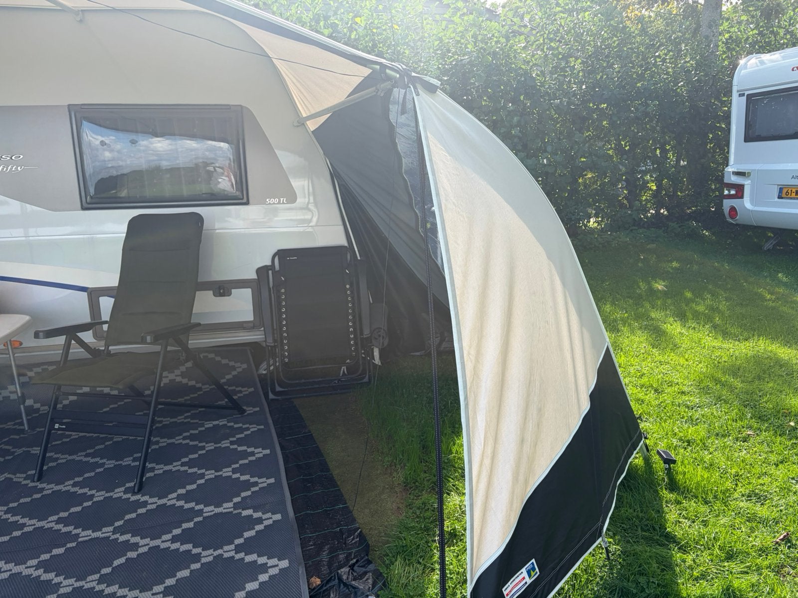 Unico verona luifel, Caravans en Kamperen, Ophalen, Gebruikt, Tot en met 4