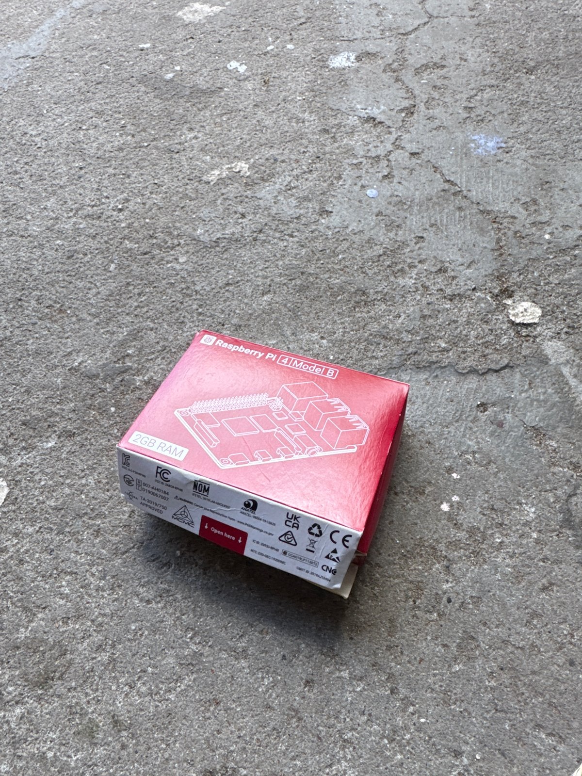 Raspberry Pi 4 Model B - 2GB RAM, Ophalen of Verzenden, Nieuw, Minder dan 4 GB, Onbekend