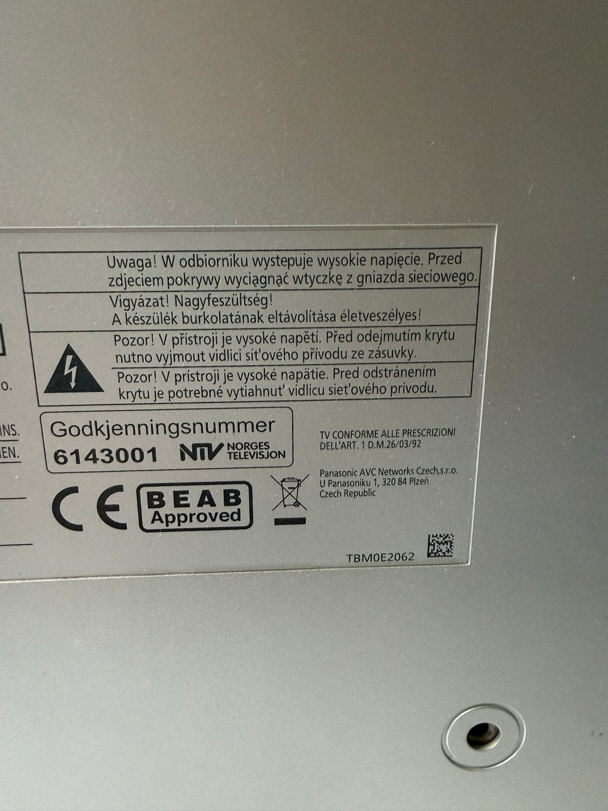 Panasonic TX-L37D25E LCD TV - 37 inch Full HD, Audio, Tv en Foto, Televisies, Ophalen, Gebruikt, Panasonic, LCD
