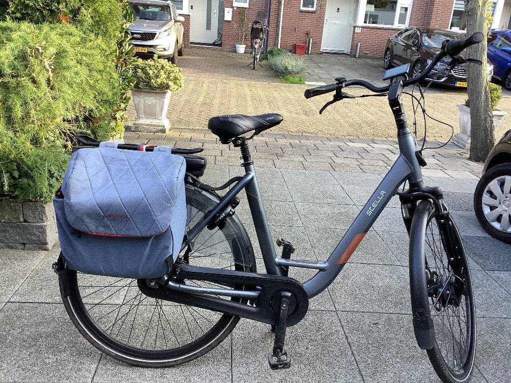 Elektrische dames fiets Stella Livorno frost blue, 51 tot 55 cm, Ophalen, Gebruikt, Overige merken