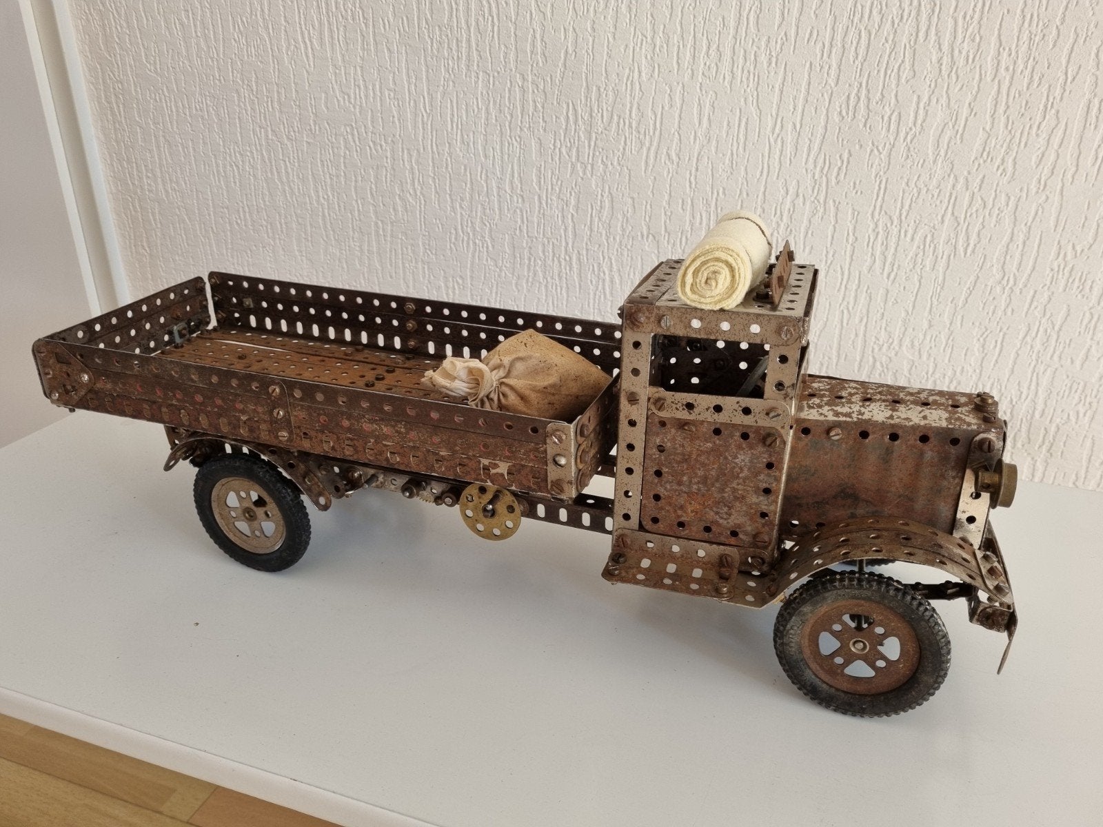 oude Meccano kiepwagen, Antiek en Kunst, Ophalen of Verzenden