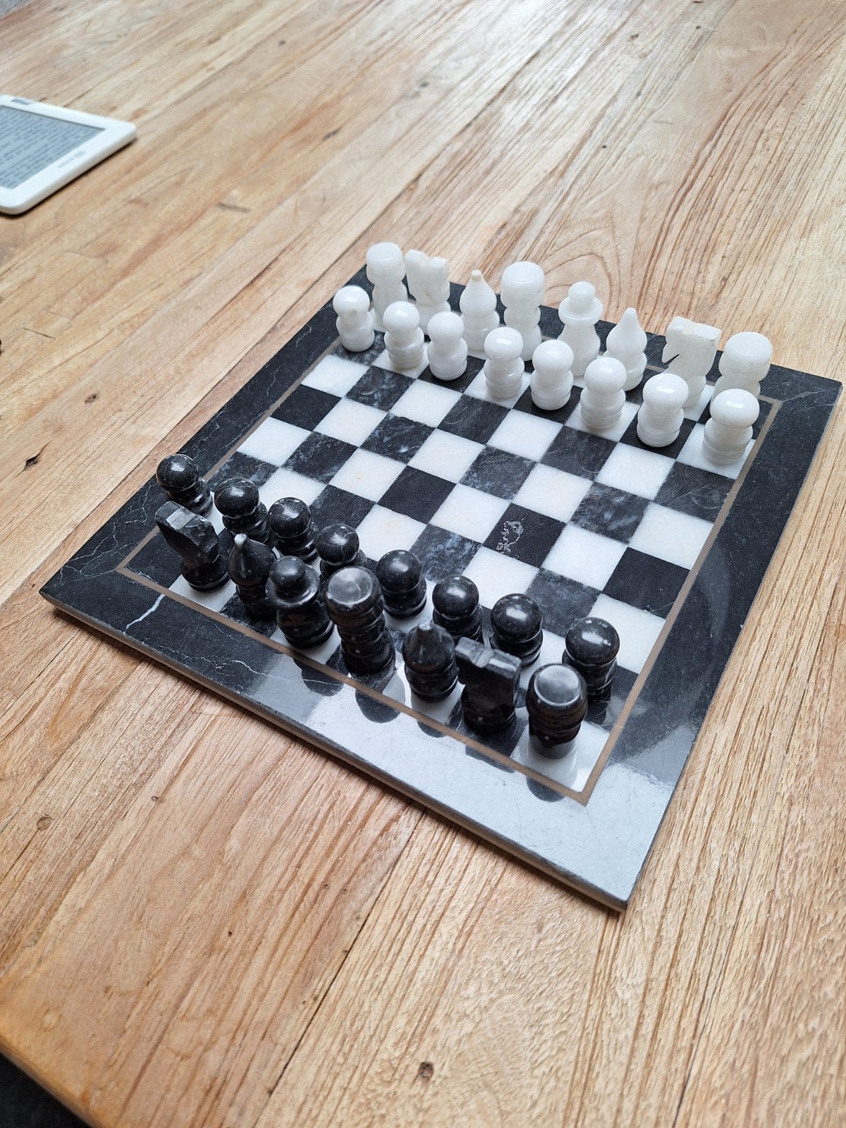 Marmeren Schaakspel, Hobby en Vrije tijd, Gezelschapsspellen | Bordspellen, Ophalen