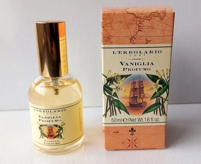 L'erbolario vanigla vanilla perfume 50 ml italy, Verzenden, Zo goed als nieuw
