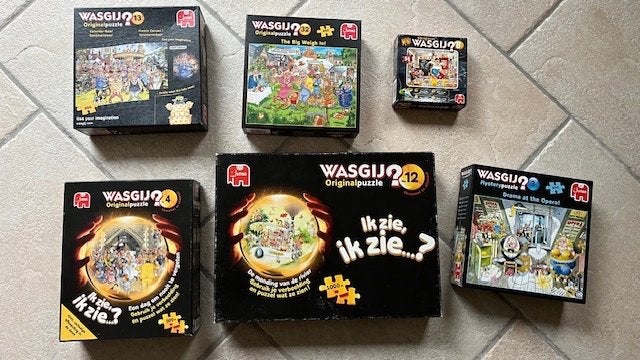 Wasgij ? puzzels, puzzles. Original puzzle, Ophalen of Verzenden, 500 t/m 1500 stukjes, Gebruikt