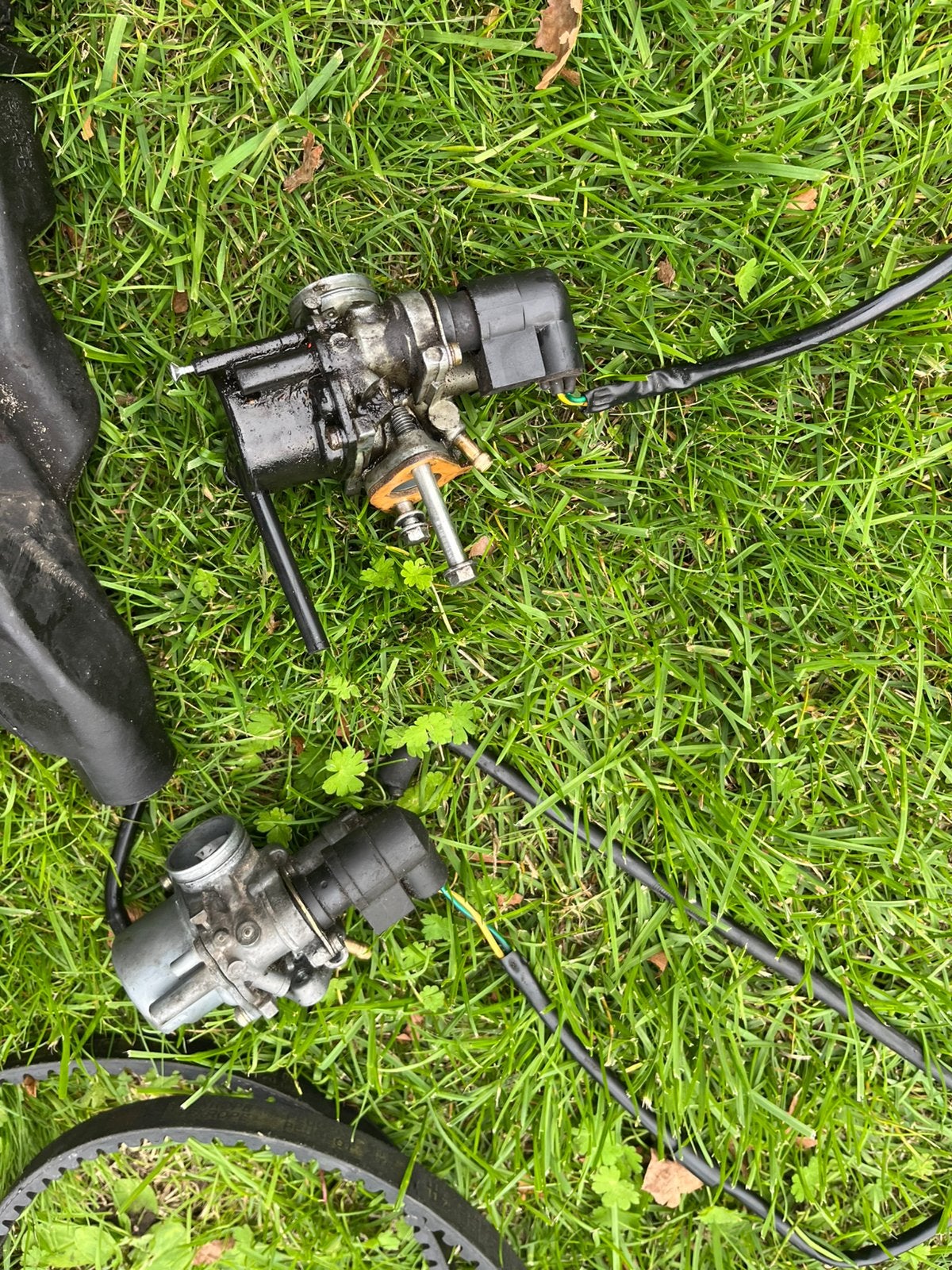 50cc peugeot onderdelen, Fietsen en Brommers, Ophalen of Verzenden, Gebruikt, Uitlaat, Peugeot