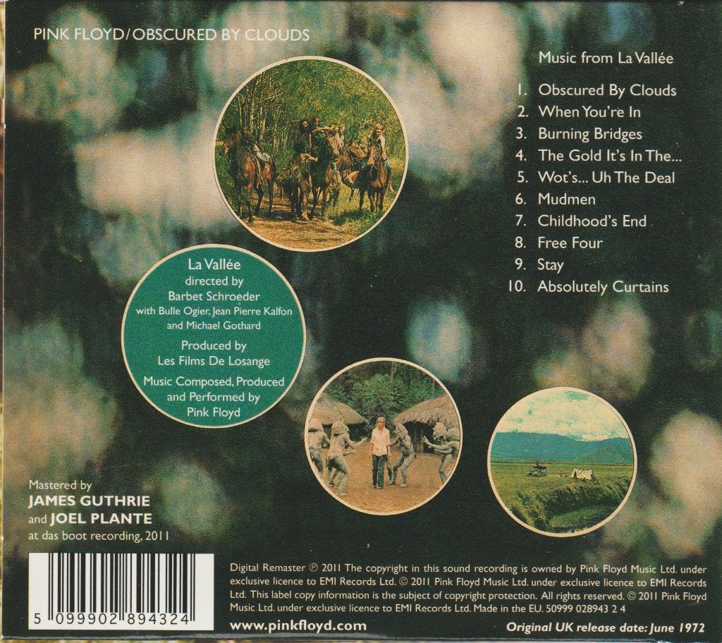 Pink Floyd - Obscured by clouds, Gebruikt, Digipak, Ophalen of Verzenden, Psychedelic Rock