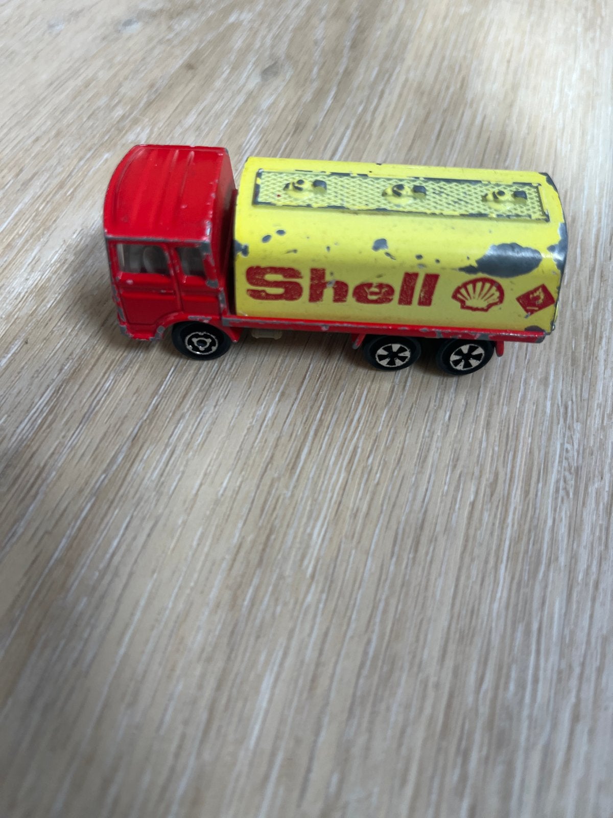 Majorette Saviem Shell Model Vrachtwagen, Ophalen, Gebruikt
