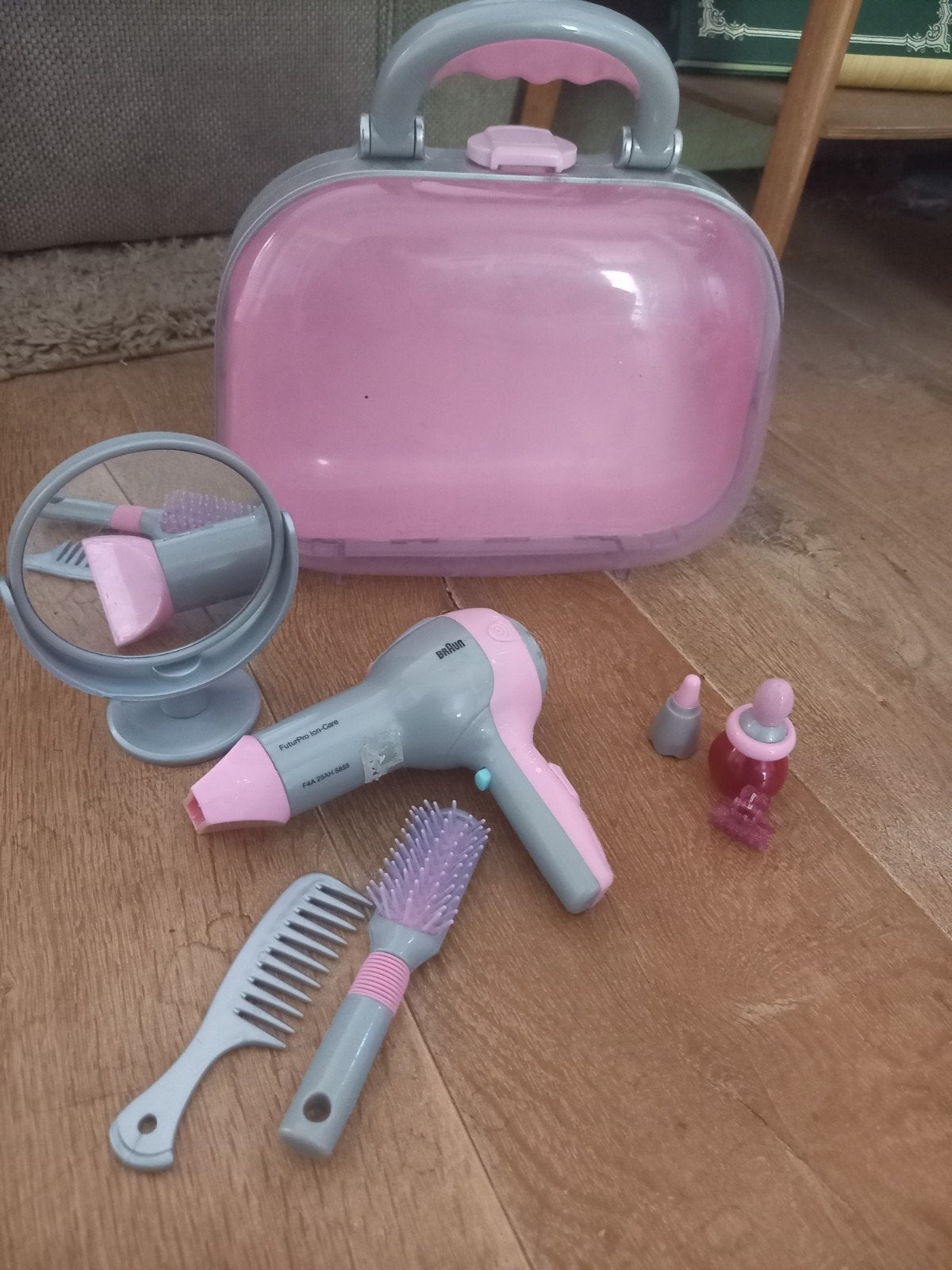 Braun Föhn en Make-up Speelset voor Kinderen, Ophalen of Verzenden, Gebruikt, Meisje