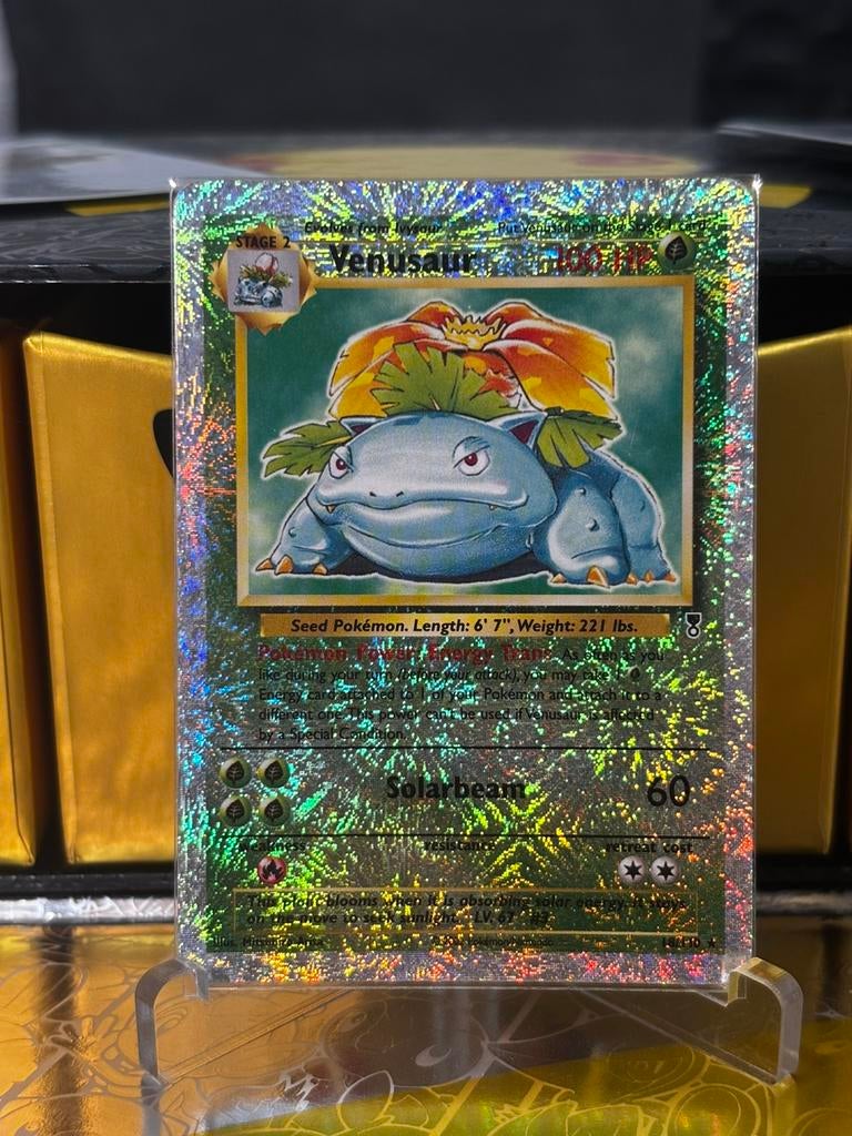 Venusaur (LC 18) Legendary Collection Reverse Holo, Ophalen of Verzenden, Zo goed als nieuw, Losse kaart, Foil