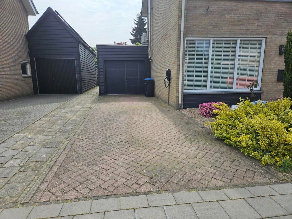 Gratis betonklinkers, Tuin en Terras, Ophalen, Gebruikt, Beton, Klinkers