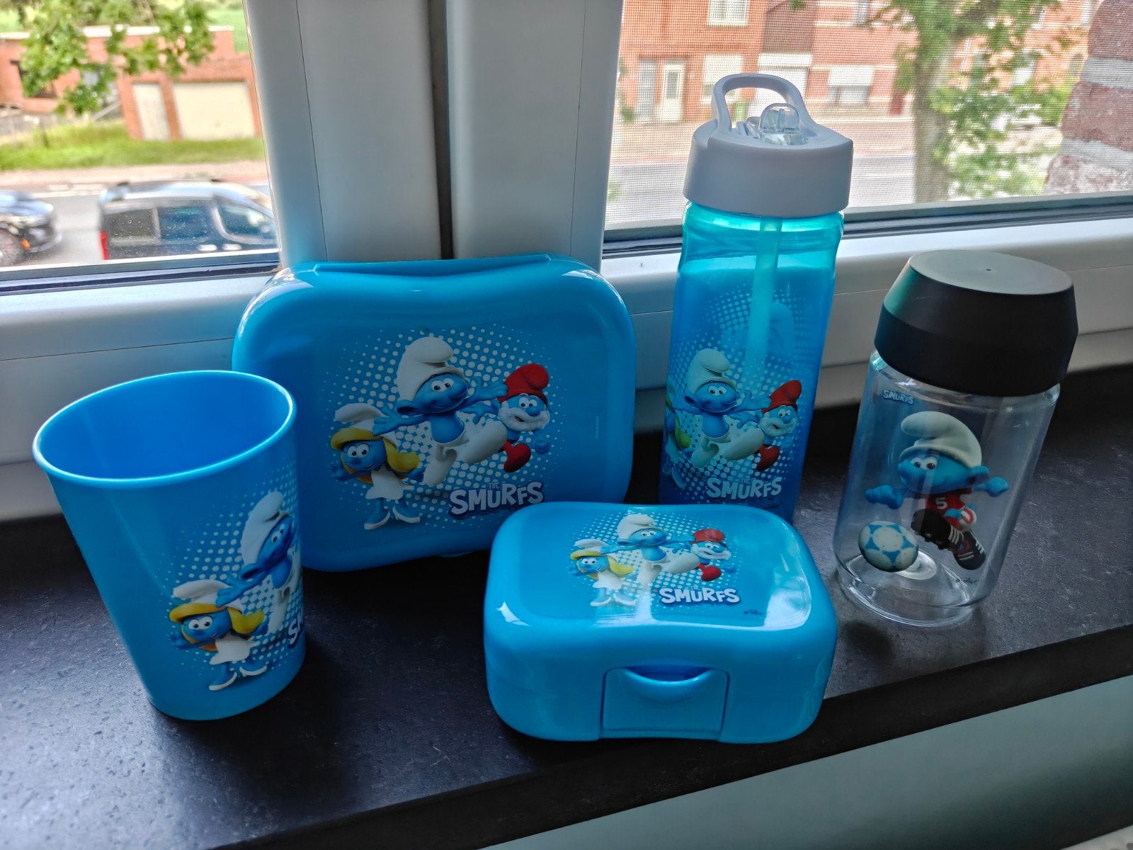 smurfen School set, Ophalen of Verzenden, Nieuw, Overige typen