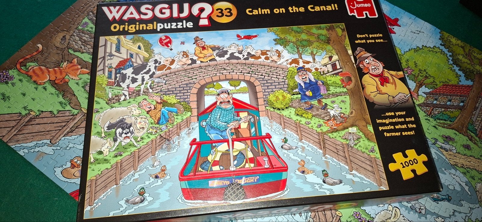 wasgij puzzels, Ophalen of Verzenden, 500 t/m 1500 stukjes, Zo goed als nieuw