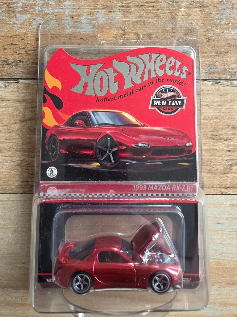 Hot Wheels 1993 Mazda RX-7 R1 RLC, Hobby en Vrije tijd, Modelauto's | Overige schalen, Ophalen of Verzenden, Nieuw, Auto
